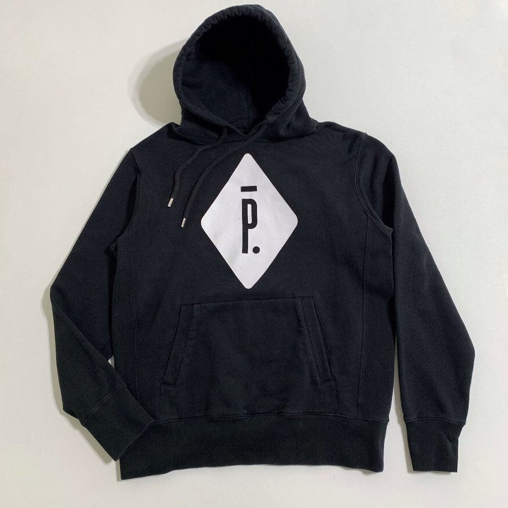 PIGALLE Hoodie Mens Small Kangaroo Pocket Front Logo Print Cotton